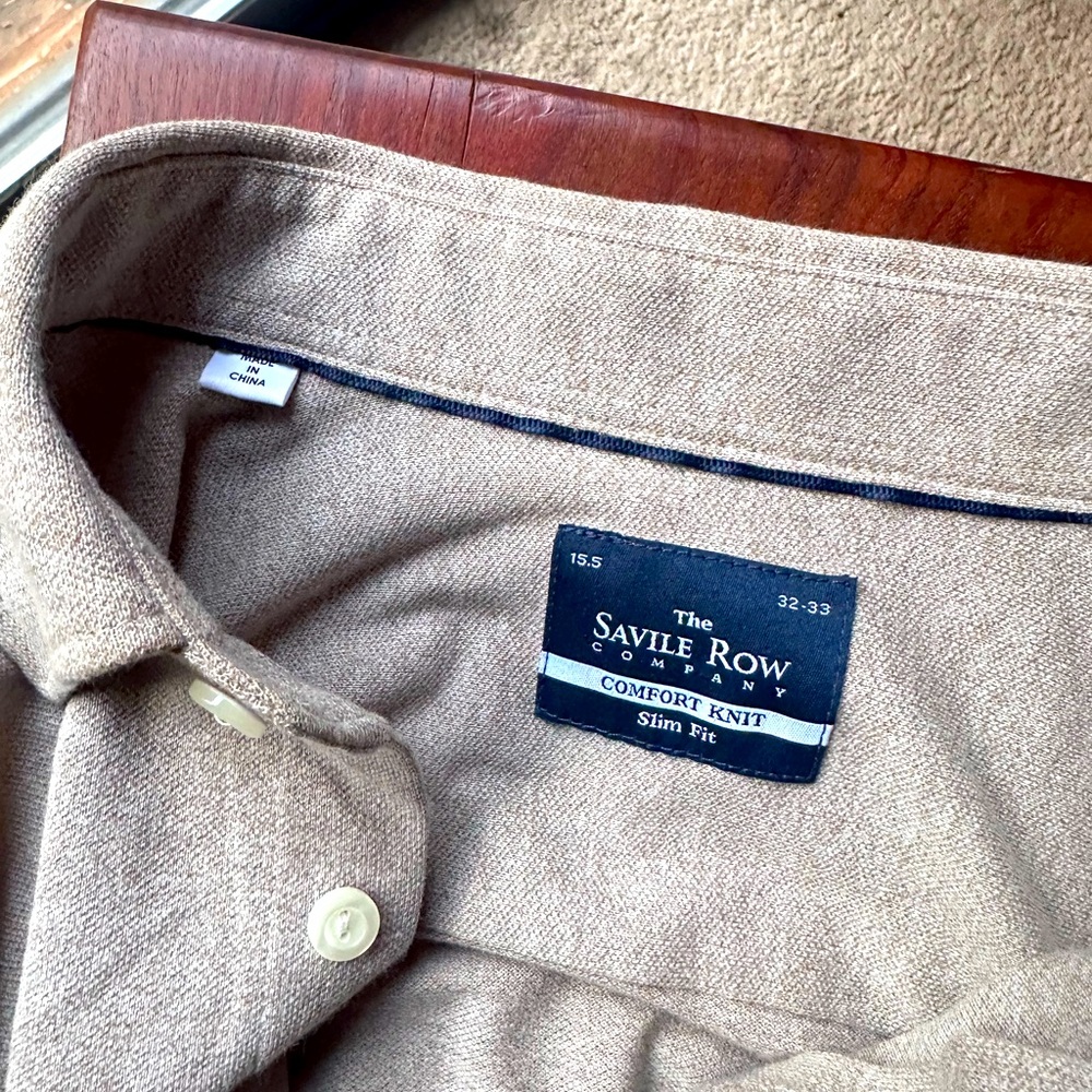 The
SAVILE ROW dress shirt